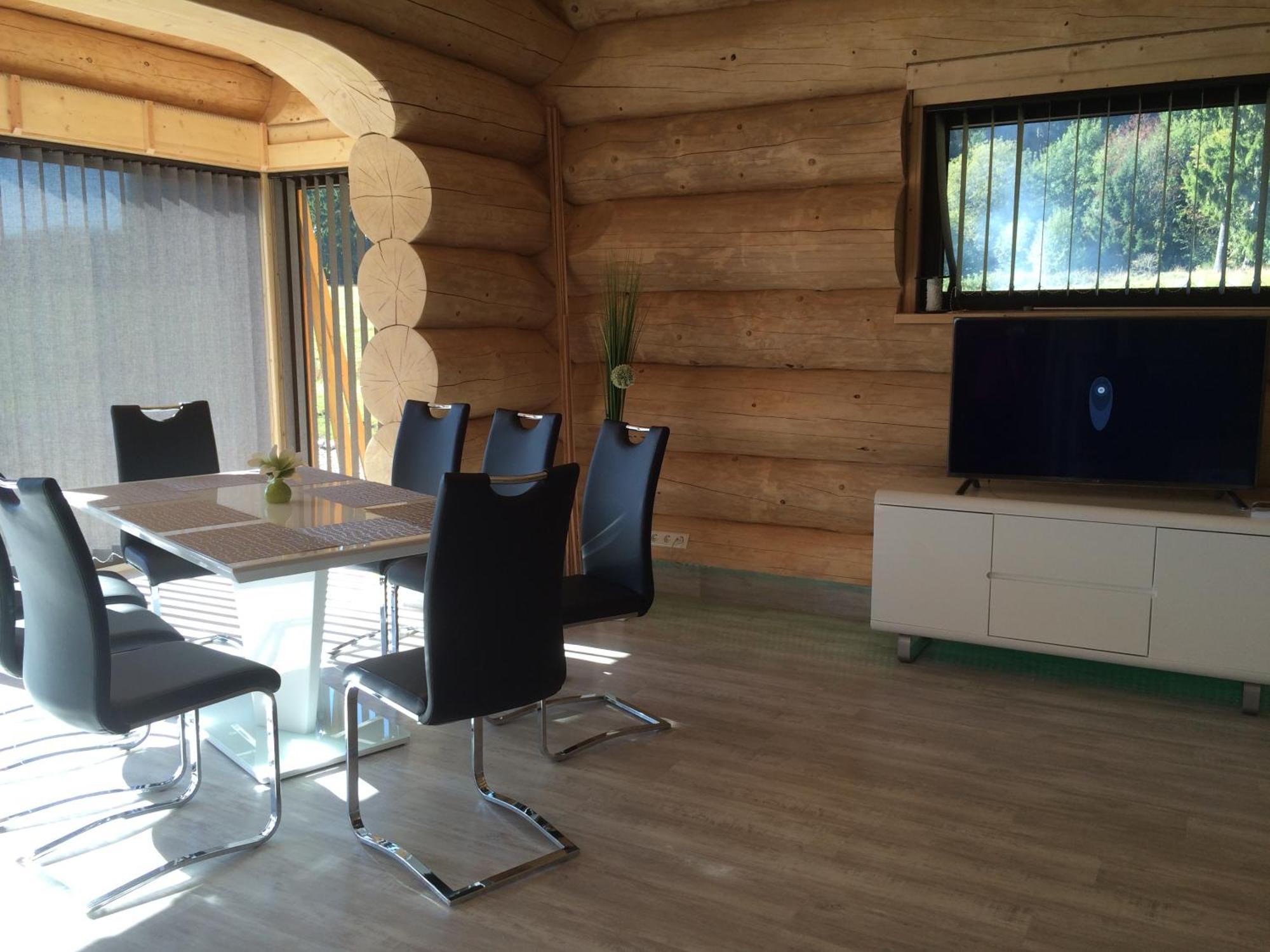 Naturstammhaus und Appartements Zum Brockenbaecker Tanne Exterior foto